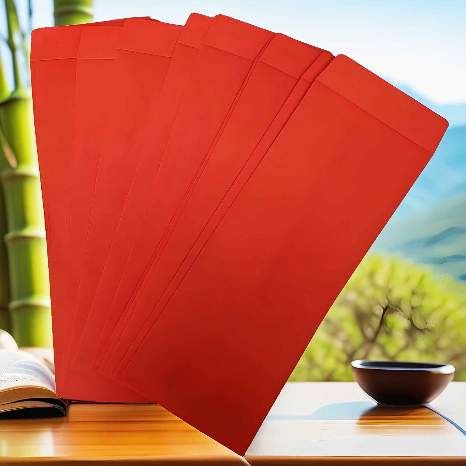 红色信封加厚纸面12X30厘米择日婚庆长条红色信封大红纸书写流利,文具电教/文化用品/商务用品,信封,淘宝优惠券,粉丝福利购,淘宝优惠卷