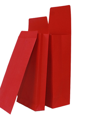 红色装钱信封红包真加厚纸结婚生日礼金空白无字起墙有高度婚庆袋