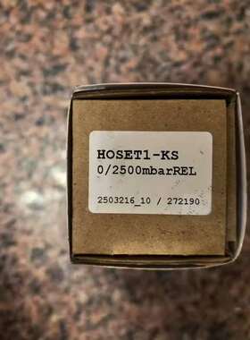 询价购-HOSET1-KS 压力传感器 0-2500mbarREL
