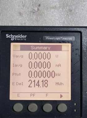询价购-施耐德电能表PM5100. PM5110,V1.11  二个