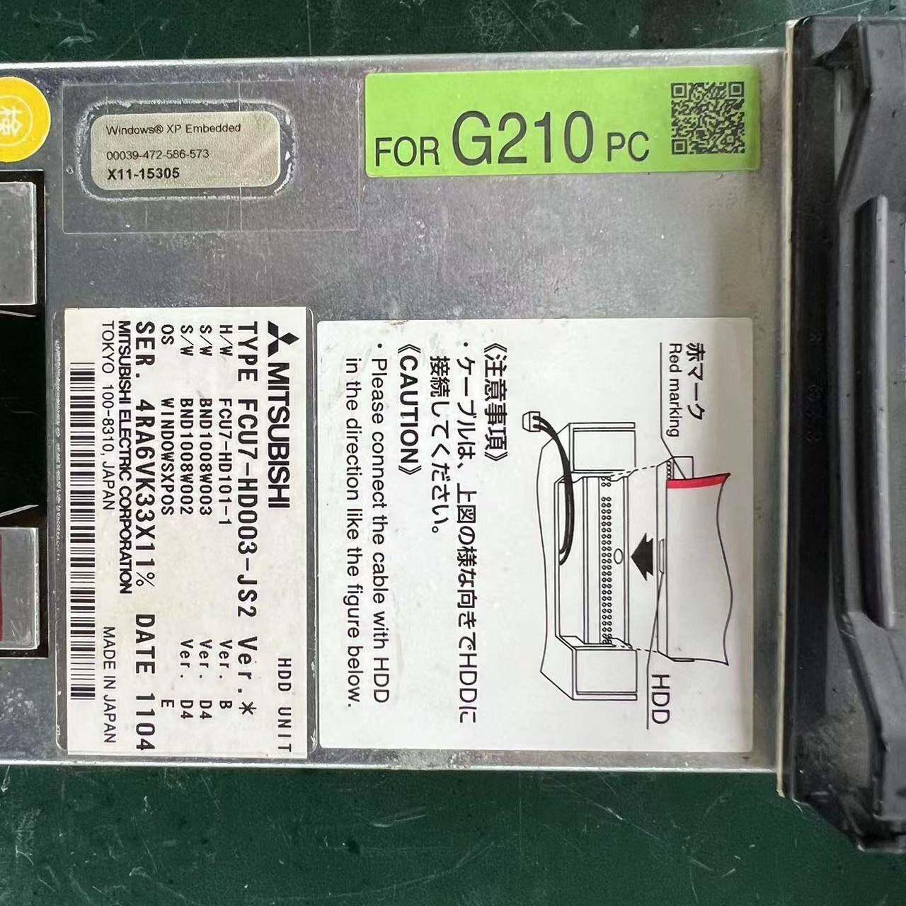 询价购-硬盘FCU7-HD003-JS2拆机货，成色如下图，