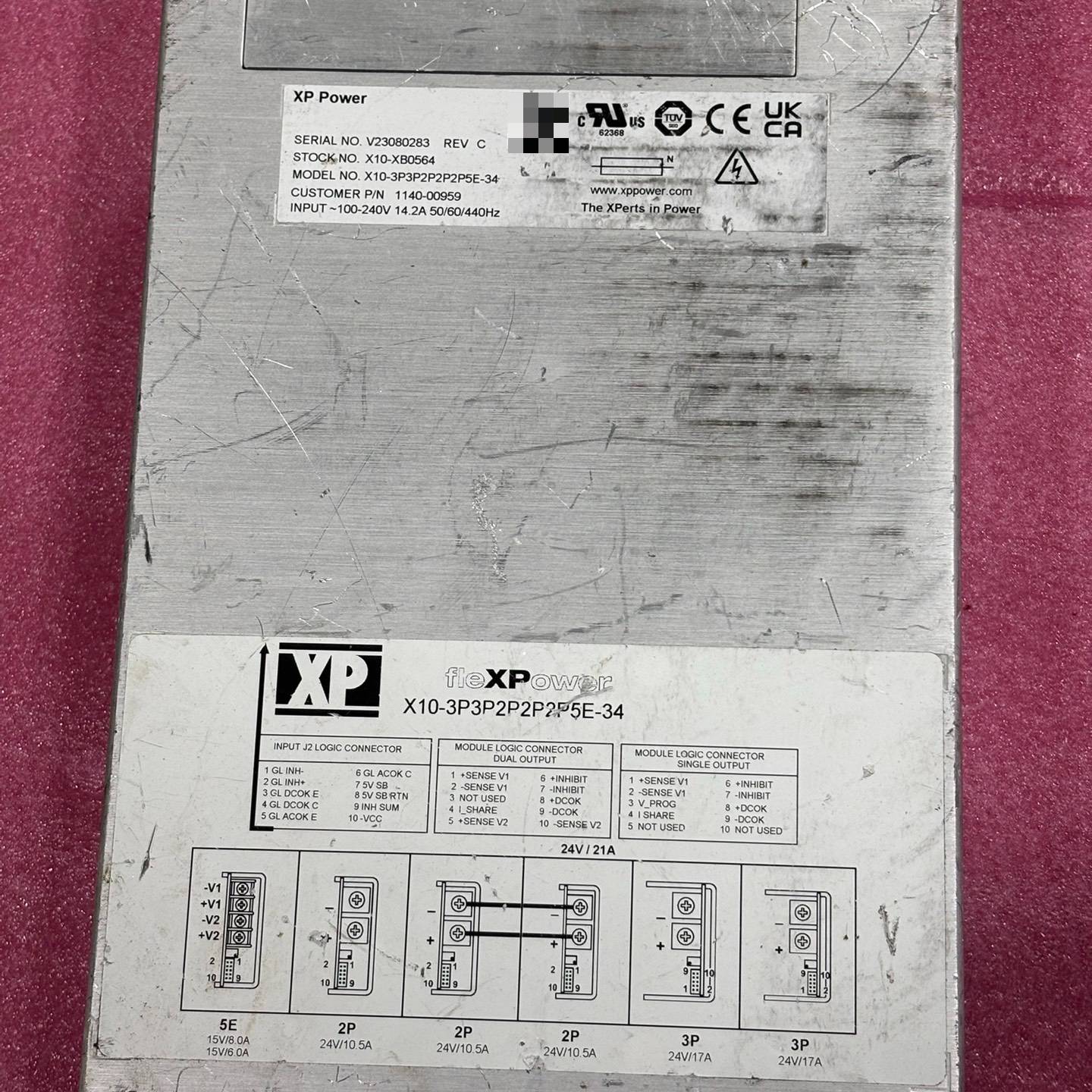 询价购-XP Power X10-3P3P2P2P2P5E-34 电