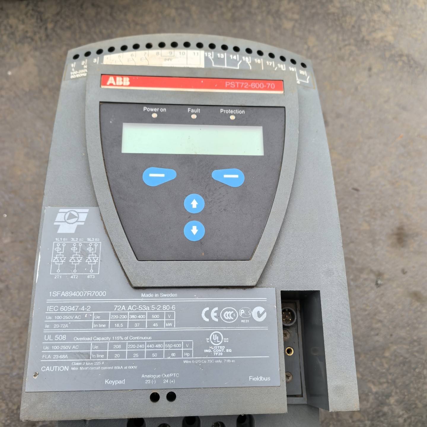 询价购-软启动 PST72-600-70T 1SFA89400