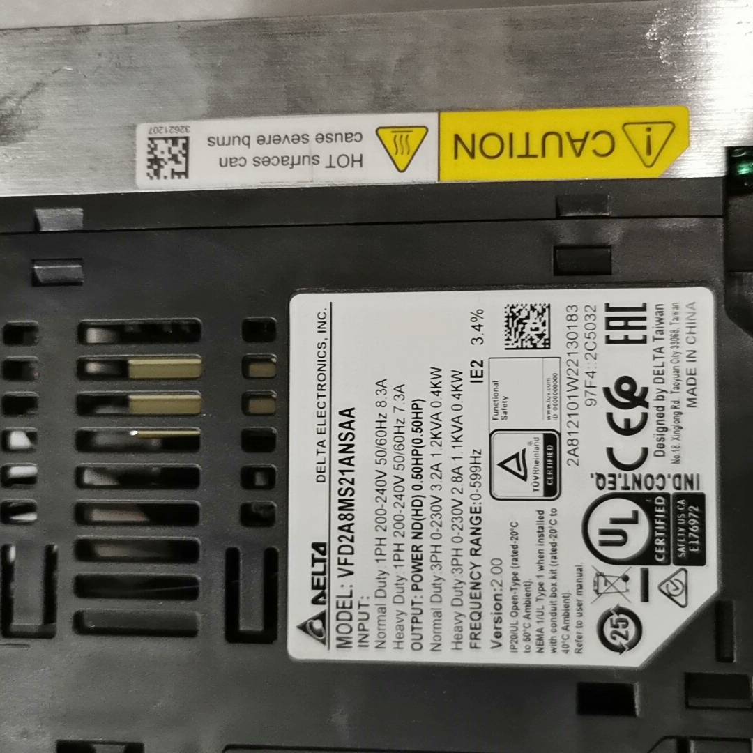 询价购-台达MS300系列变频器VFD2A8MS21ANSAA