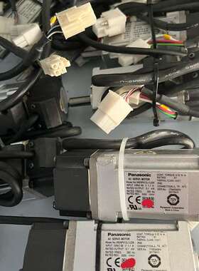 询价购-松下A6伺服电机MS MF012L1U2M，原装拆机