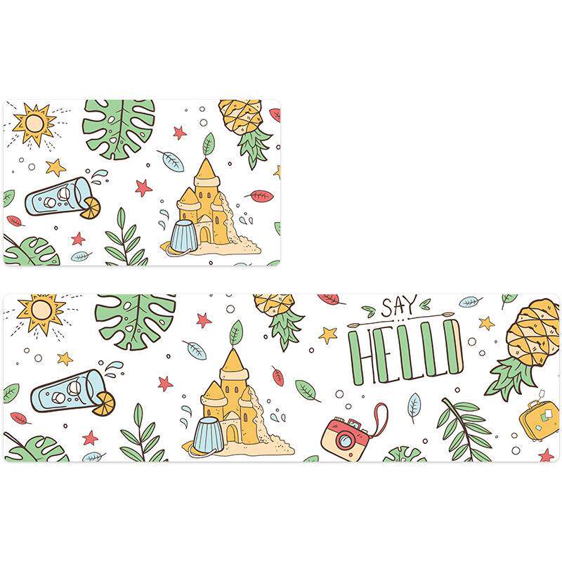 廚房地毯防油防滑耐髒家用腳防水廚房子家用長條卡通廚房地在類目 居家布藝, 地墊中 - 來自Buy2taobao.com提供專業的淘寶代購服務