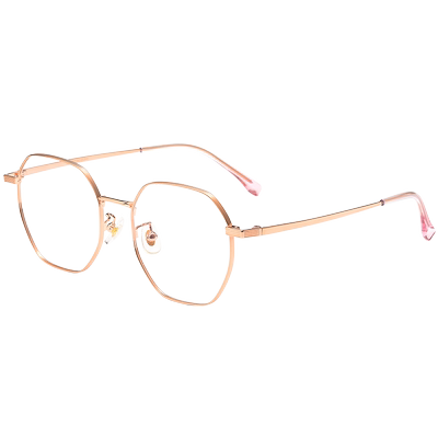 变色近视眼镜女款可配度数蓝光