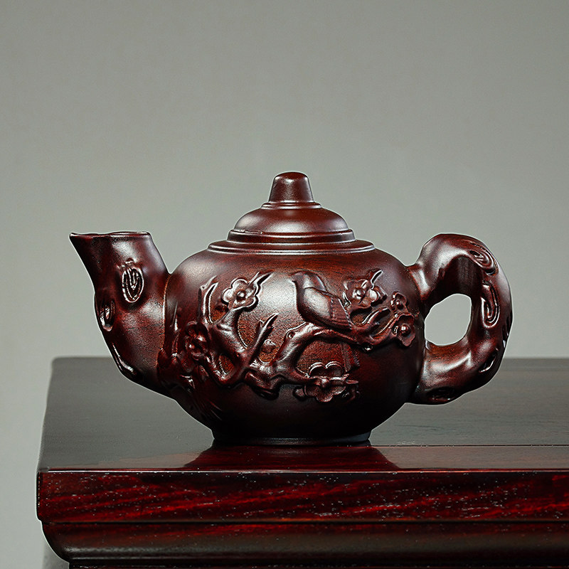 Ebony Wood carving teapot Decoration Pendant Wenwan solid wood Put Transport Put Housewarming New home The opening giftin the Home accessories , Decoration  category - from Buy2taobao.com to provide professional Taobao agent buy service
