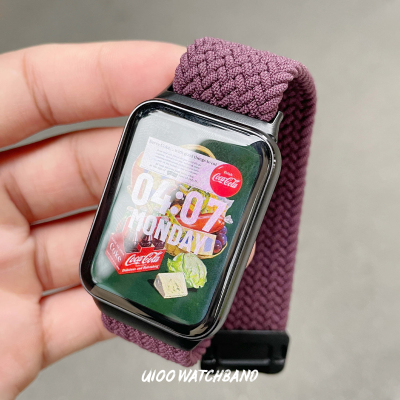 适用小米手环9Pro表带尼龙编织