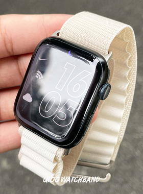 适用苹果手表iwatchs10表带运动高山回环applewatch978se表带男女