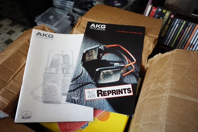 AKG K1000   3XXX 编号 黑盒 耳罩坚挺