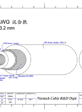 Neotech(万隆）7N 单晶铜 单晶银混编 对录线 暮光5 3.5-3.5