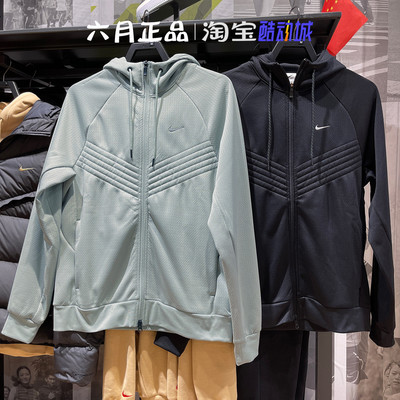 NIKE耐克男加绒保暖运动训练上衣