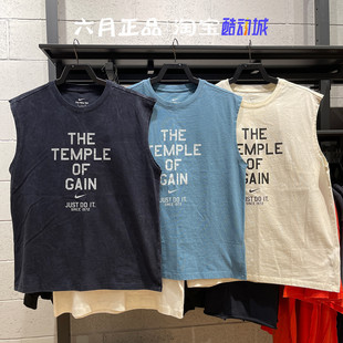 NIKE耐克男子针织篮球背心印花无袖 HJ3688 正品 T恤 006 110 010