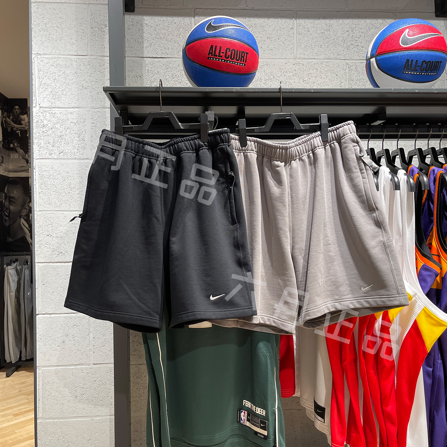 耐克男子透气运动休闲针织短裤