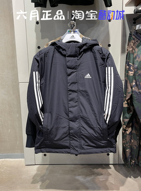 ADIDAS阿迪达斯男子训练运动棉衣保暖防风休闲外套棉服 IP2537