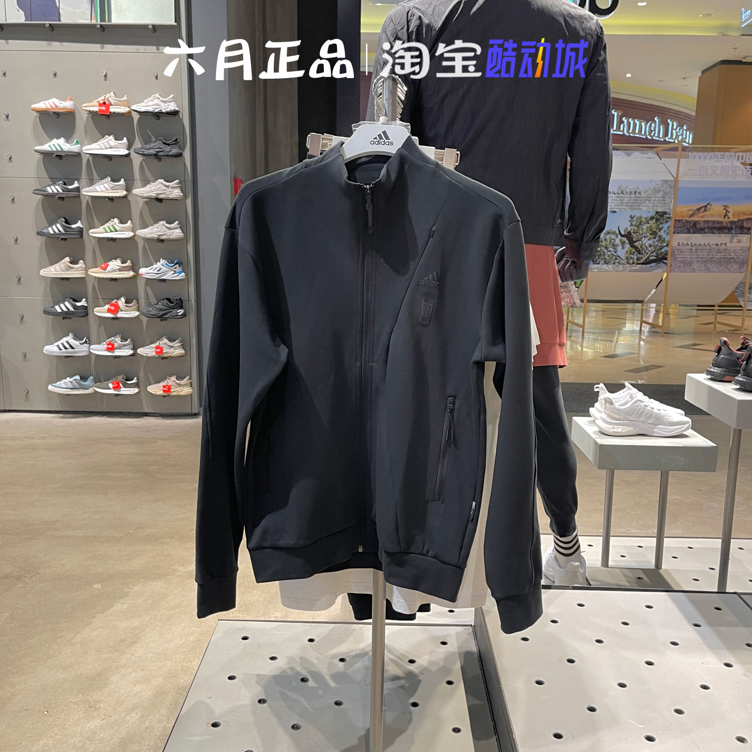 阿迪达斯男子训练运动夹克外套