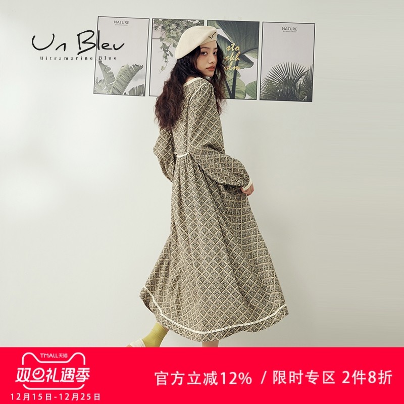 法式温柔连衣裙女2023春秋新款