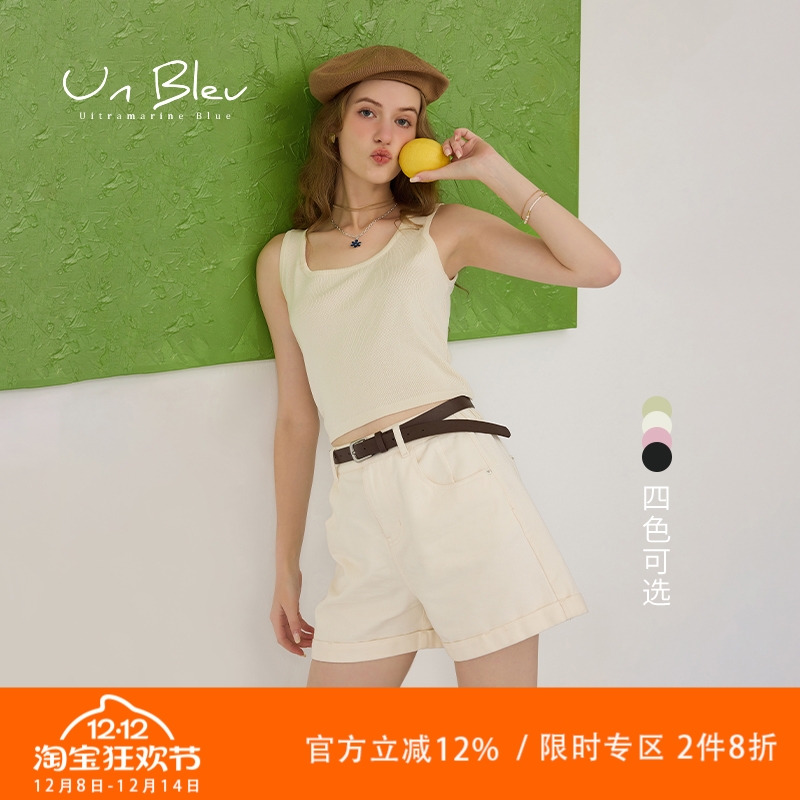 吊带背心女针织复古日系慵懒女装