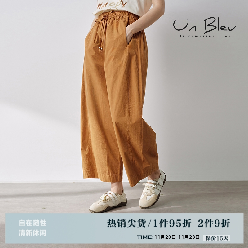 棉质休闲裤女夏女装2025新款