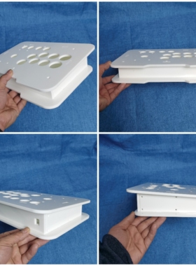 DIY摇杆外壳白色亚克力外框苍炎主板街机外壳组装摇杆三和摇杆