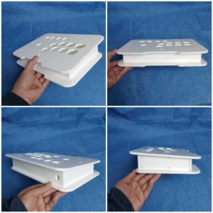 小旋风摇杆外壳白色亚克力DIY