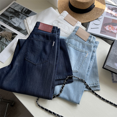 夏季薄款天丝莱赛尔牛仔裤