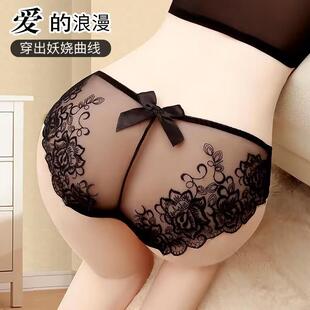 丁字裤 女 高级女内开挡一根绳细带透气低腰女生比基尼性感钉子内裤