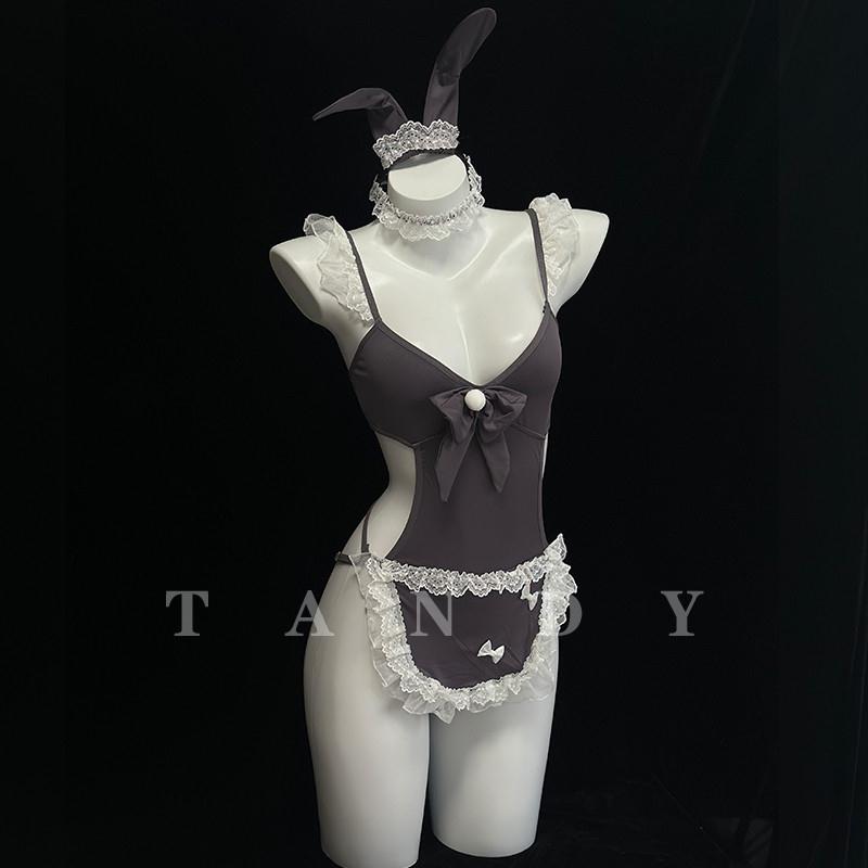 檀吉:甜味软兔*纯欲性感兔女郎制服女仆qqny内衣连体衣cos诱惑