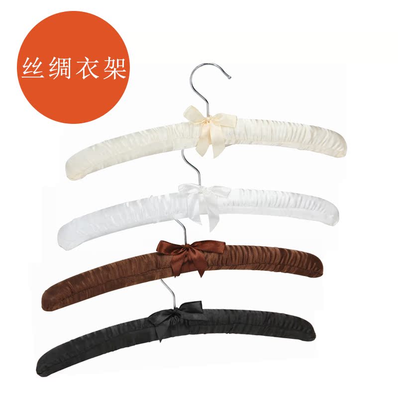 丝绸海绵衣架酒店布衣架