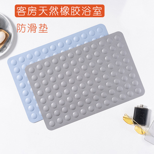 橡胶防滑垫酒店客房卫生间浴室洗澡脚垫防摔倒淋浴房地垫非塑胶