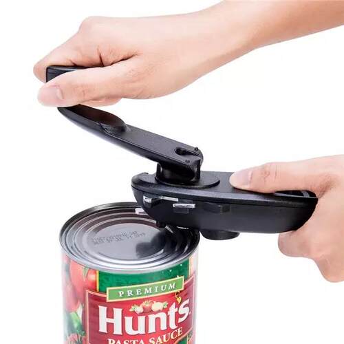 Stainless Steel Manual Can Opener Food Beer Bottle Opening