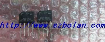 2KBPC06M桥堆，KBP206G 整流桥2A600V 扁桥