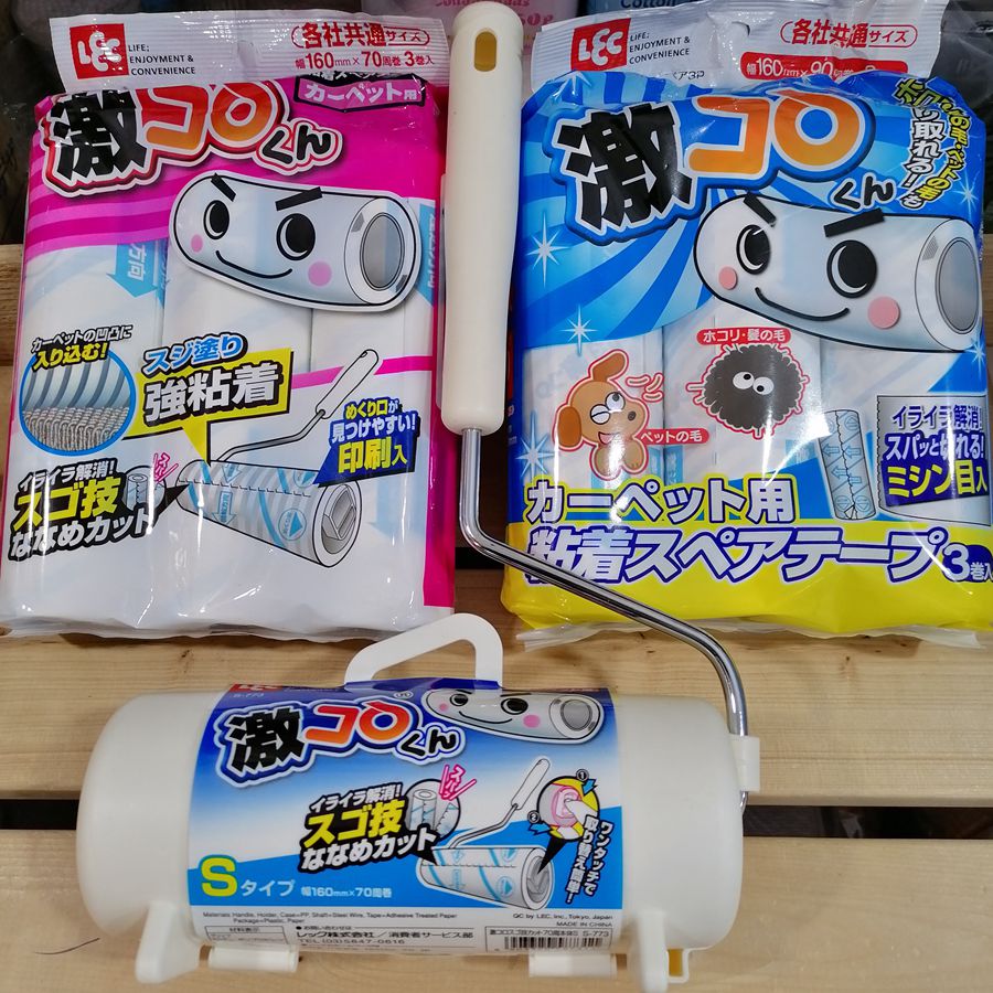 LEC日本丽固粘毛筒枚入除尘滚