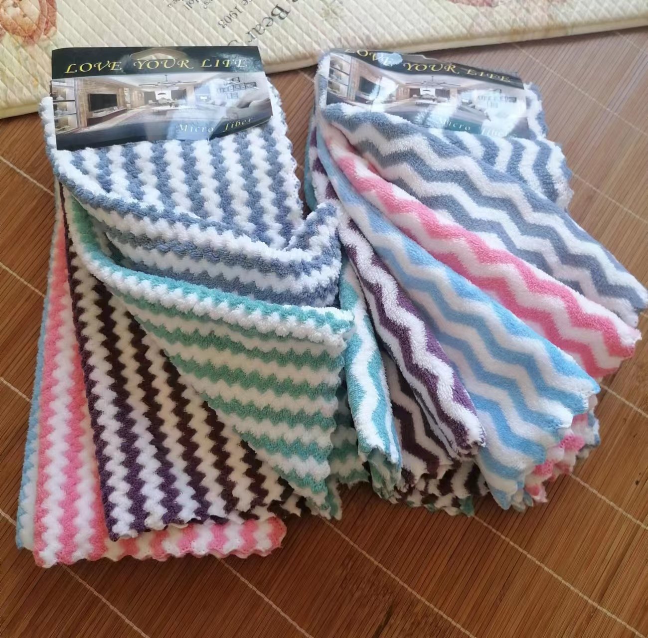 抹布加大加厚超吸水厨房家用百洁布毛巾不掉毛珊瑚绒洗碗巾5条,家庭/个人清洁工具,抹布,淘宝优惠券,粉丝福利购,淘宝优惠卷