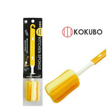 伸缩长柄加长海绵洗杯刷塑料玻璃杯厨房用奶瓶刷子