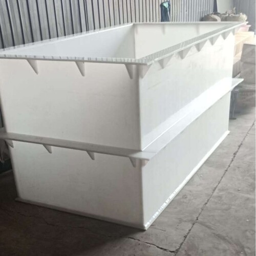厂家定制 pp塑料水箱 白色pp养鱼池 聚丙烯塑料水槽 定制