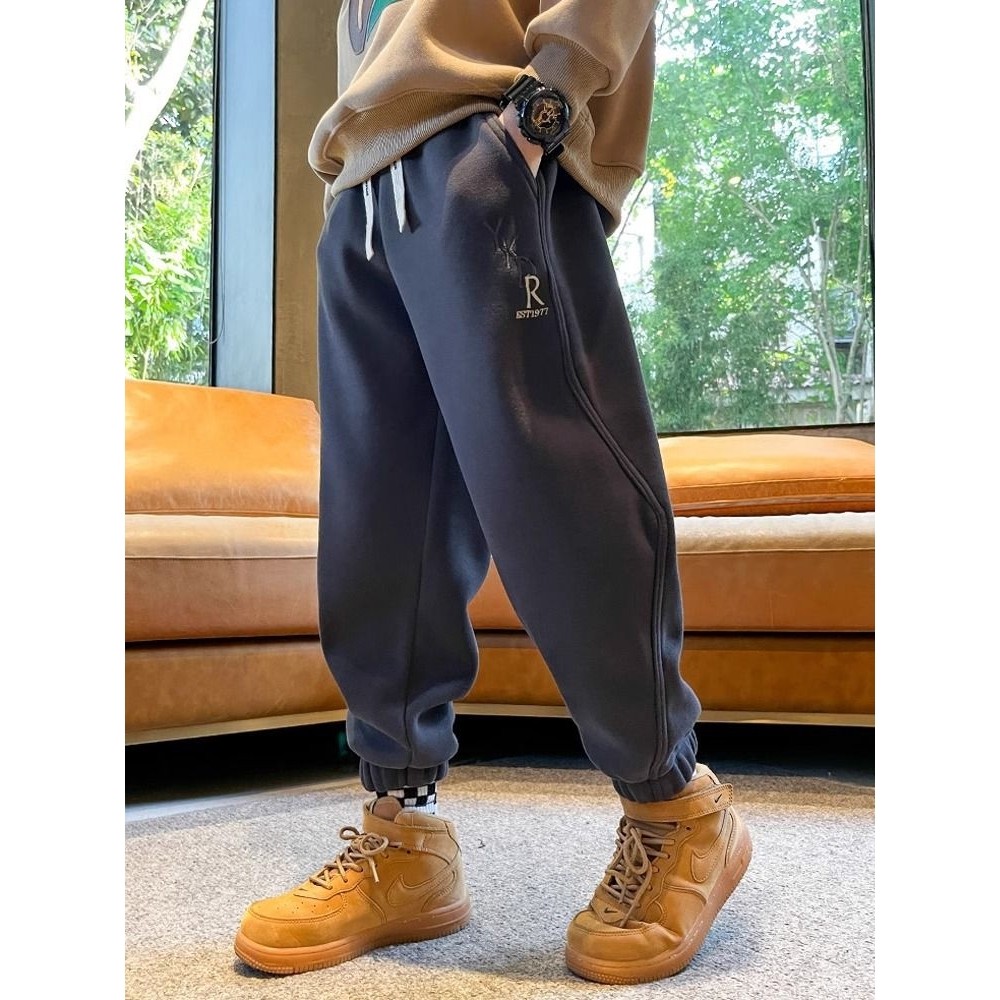 男童休闲百搭裤子2026春秋季新款儿童卫裤中大童春秋季运动裤,童装/婴儿装/亲子装,儿童运动裤,淘宝优惠券,粉丝福利购,淘宝优惠卷