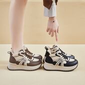 新款 显脚小休闲鞋 加绒棉鞋 厚底保暖运动鞋 女冬季 女鞋