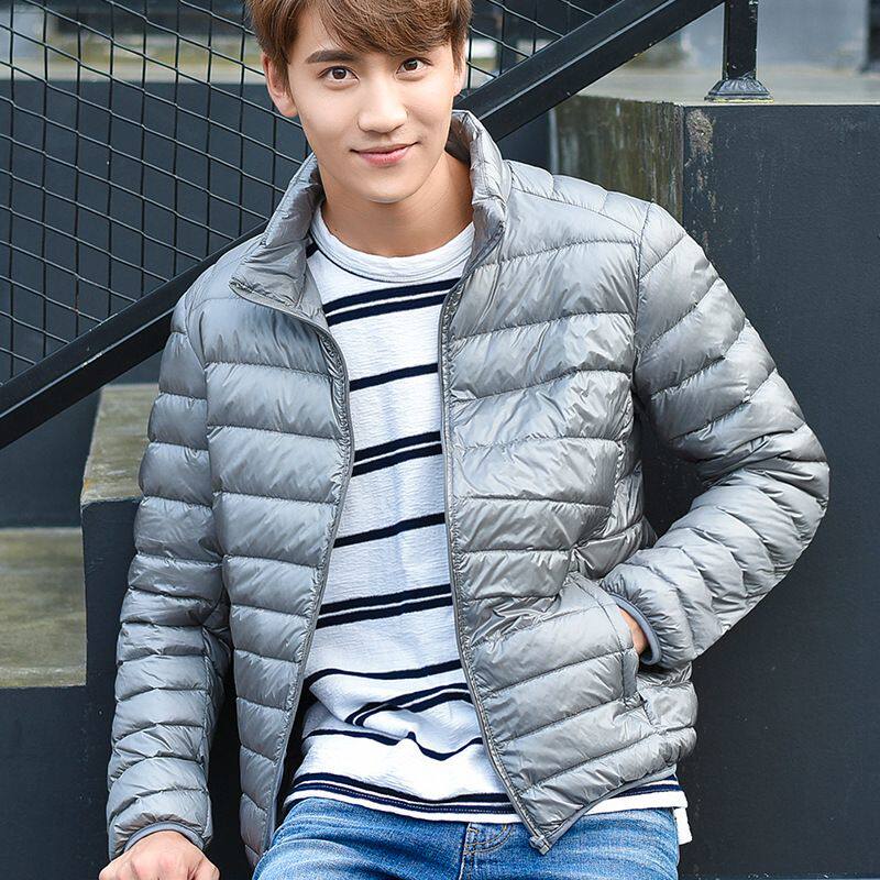 秋冬季加肥加大码轻薄羽棉棉服男短款胖子200斤宽松爸爸青年中年