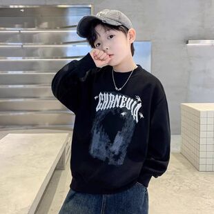 男童卫衣春秋冬款韩版新款儿童秋装男孩上衣大童网红炸街痞帅