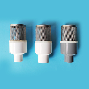 鱼缸防吸鱼虾进吸水口不锈钢过滤网器罩头保护套头pvc直通插口鱼