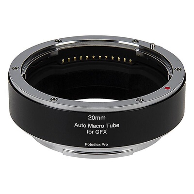 美国Fotodiox GFX100S/50R/50S近摄接圈自动对焦微距转接环 20mm