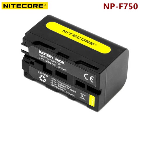 NITECORE奈特科尔索尼NP-F750电池 FS700/NX5N/NX100/AX2000E电池