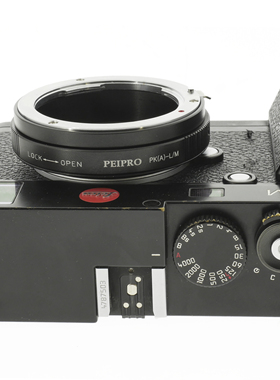 PEIPRO平工坊PK-M宾得镜头转徕卡M转接环光圈可调 配LM-EA7自动环