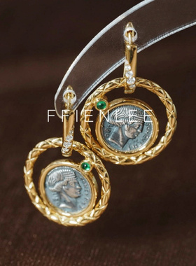 925银耳饰  浮光跃金 轻奢小众设计师款耳饰女款气质个性耳环