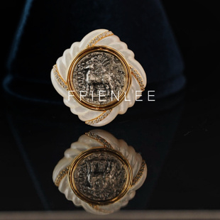 吊坠925银  纪元回响 轻奢小众多用途吊坠气质古币吊坠