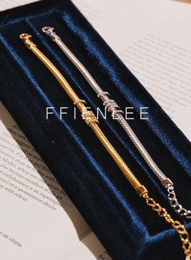 925银手链  时光机 轻奢老钱风手链女款气质百搭手链