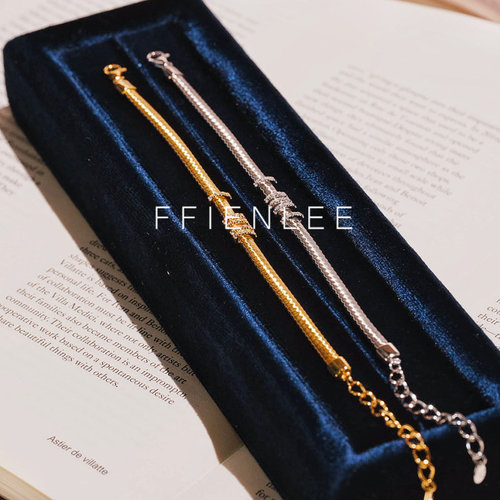 925银手链  时光机 轻奢老钱风手链女款气质百搭手链