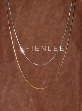 925银项链  巴黎旧梦 轻奢多用ins风毛衣链女款气质百搭蛇骨项链